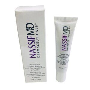 Nassif MD Wrinkle Blur Targeted Treatment 10% Ascorbic Acid & Peptides 0.5 Fl Oz